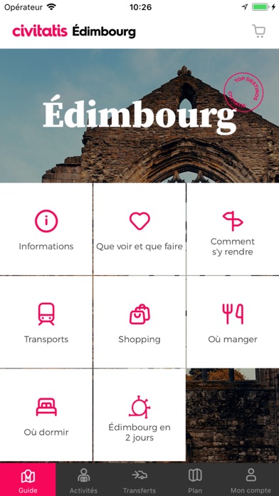 Screenshot #2 pour Guide Édimbourg Civitatis.com