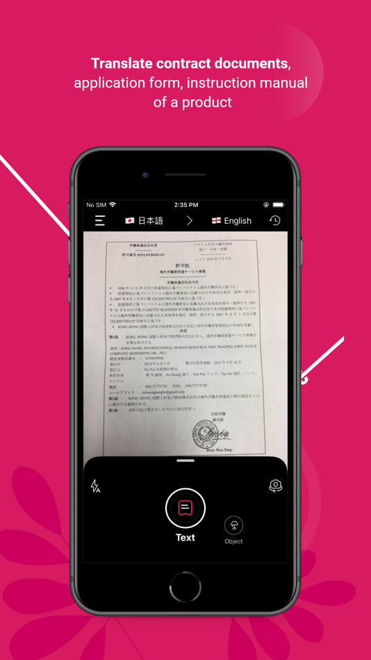 #3. Japanese Translator Camera (iOS) Von: EUP TECHNOLOGY JOINT STOCK COMPANY