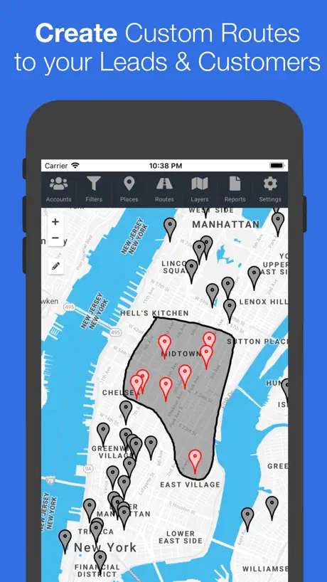 LeadPlotter Route & Sales CRM