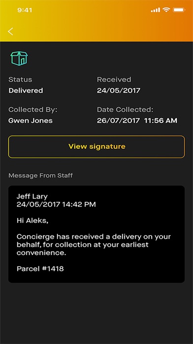 ALAND CARE Screenshot