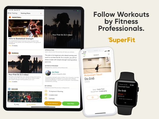 Screenshot #4 pour SuperFit: Fitness Platform
