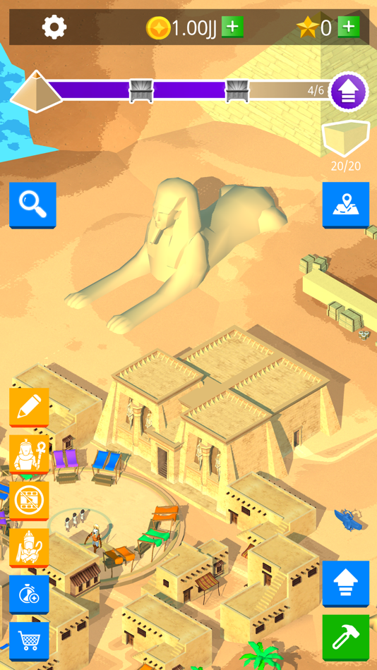#8. Idle Egypt Tycoon: Empire Game (iOS) By: IsCool Entertainment