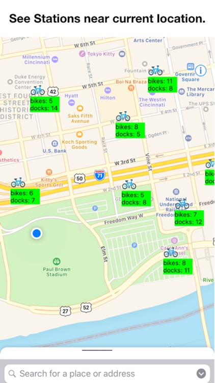 Bike Stations Cincinnati