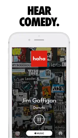 Game screenshot Haha — 24/7 Comedy Radio apk