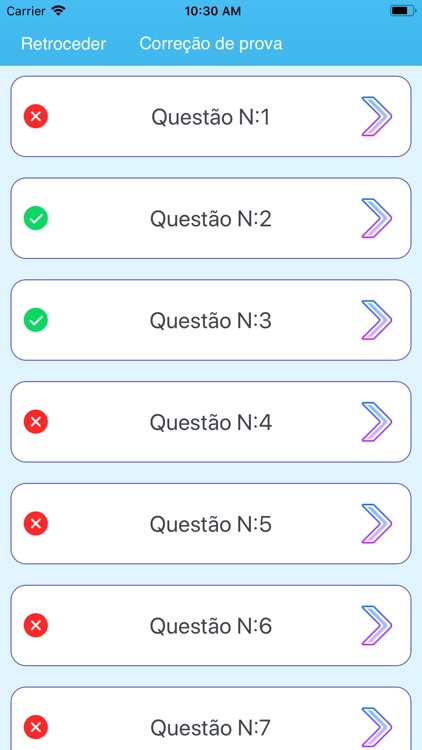 Simulado  Placas de Trânsito screenshot-3