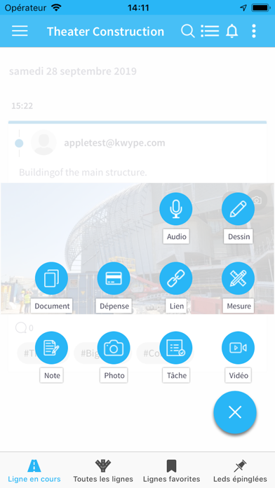 Screenshot #2 pour Lanes: le journal de chantiers