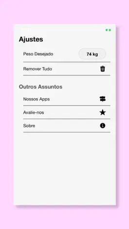 Game screenshot Registro de Peso hack