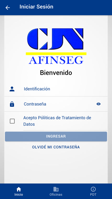 CJN AFINSEG Screenshot