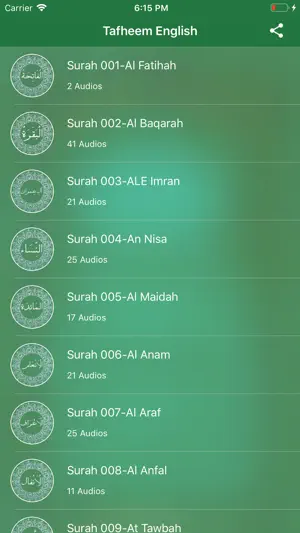 Tafheem ul Quran Full Audio screenshot 1