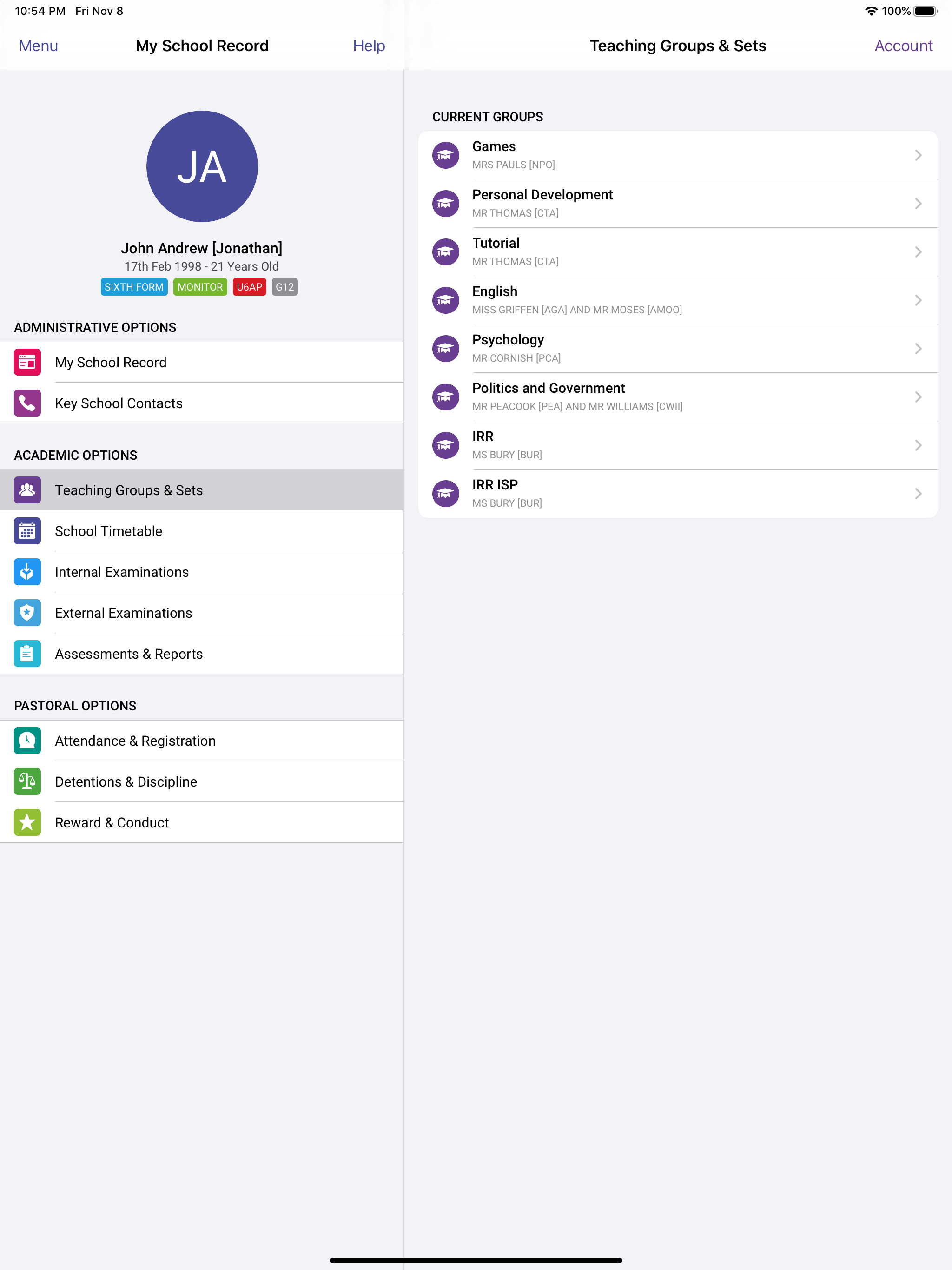iStudent App screenshot 10