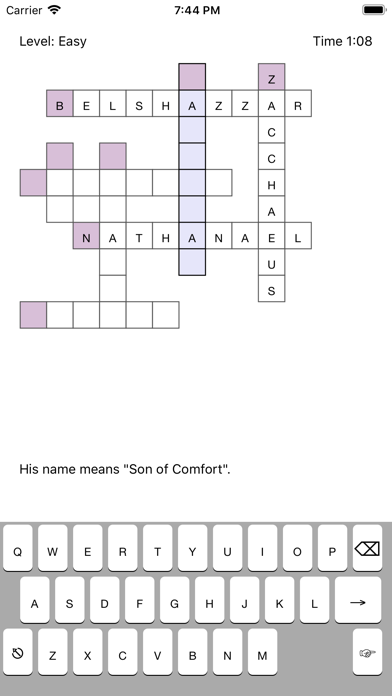 NWT Crossword screenshot 2