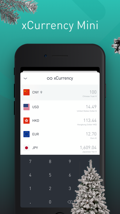 xCurrency mini Screenshot