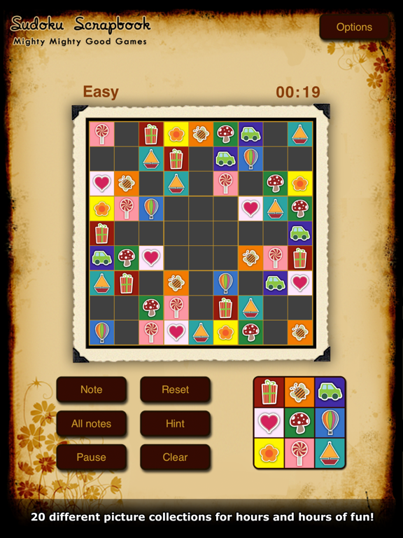 Screenshot #5 pour Sudoku Scrapbook HD