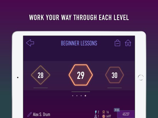 DrumStudent – Learn Drums Fast iPad screenshot 6 - Music app
