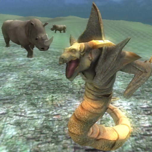 Rhino Simulator vs Aliens wild iOS App