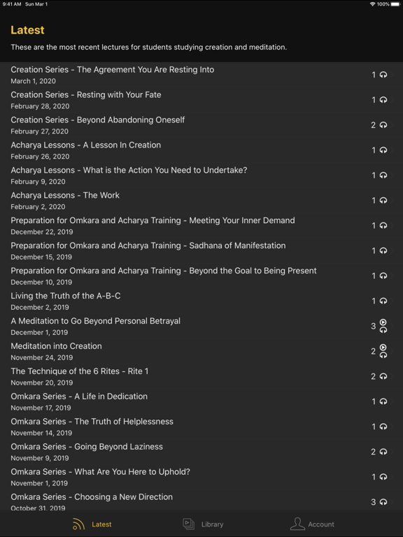 Dhyan Vimal's Masterclass iPad screenshot 2 - Education app