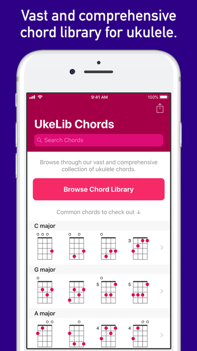 UkeLib Chords Screenshot