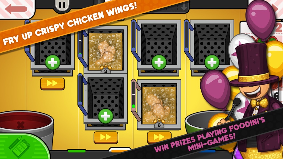 #3. Papa's Wingeria To Go! (iOS) 由: Flipline Studios