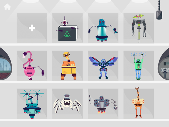 Screenshot #2 for The Robot Factory by Tinybop