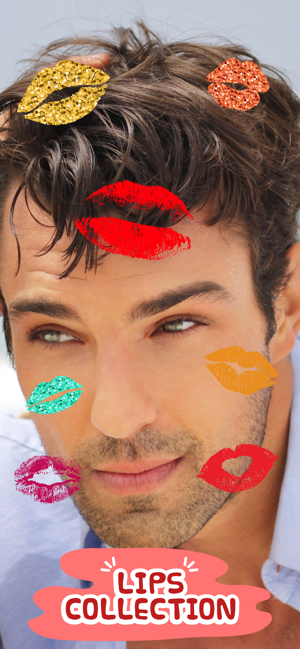 Lipstick Kiss Stickers(圖7)-速報App