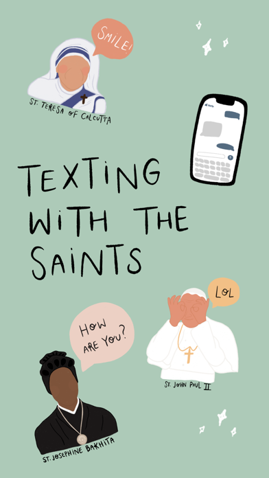 Saints Sticker Pack Screenshot