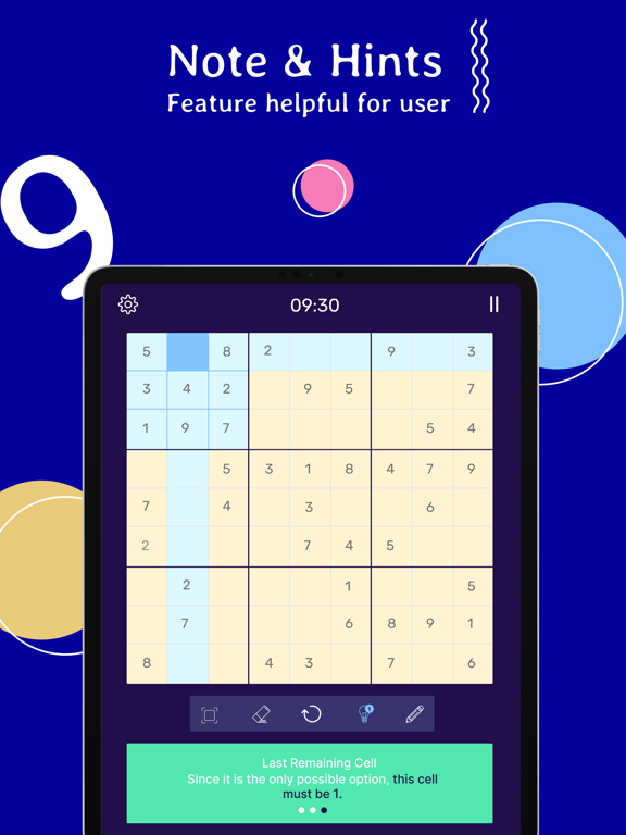 Sudoku Brain: Classic Puzzle iPad screenshot