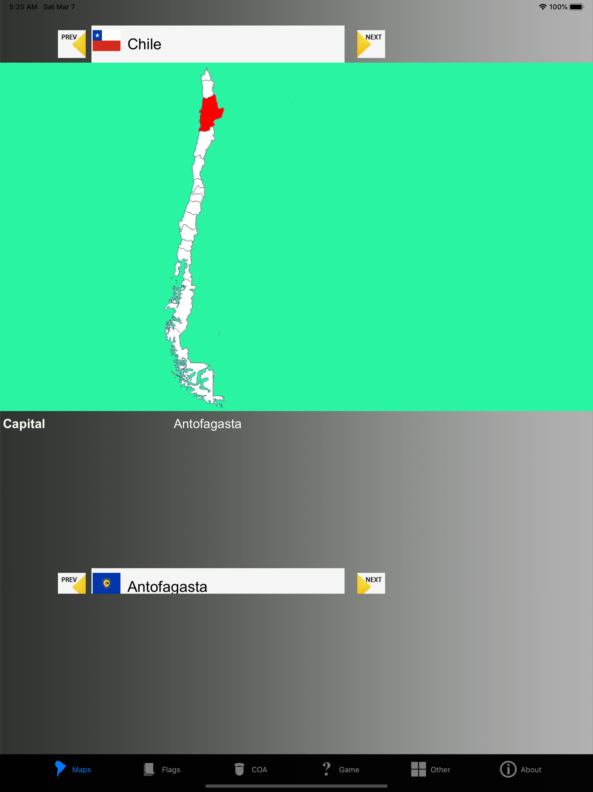 South America Country's States screenshot 11