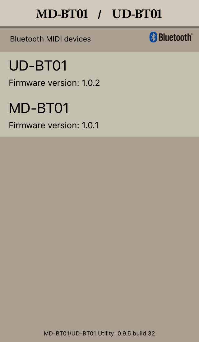 MD-BT01-UD-BT01 Utility - US