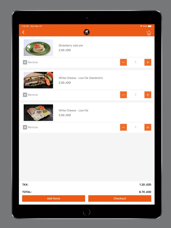 Muscle Kitchen iPad screenshot 4 - Food & Drink app