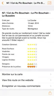 best biking roads lite iPhone Captures Décran 3