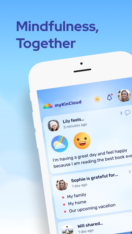 myKinCloud: Family Mindfulness screenshot-0