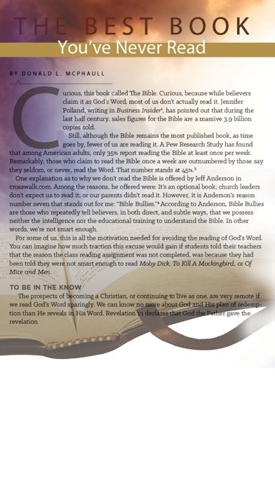 Message Magazine iPhone screenshot 5 - Education app