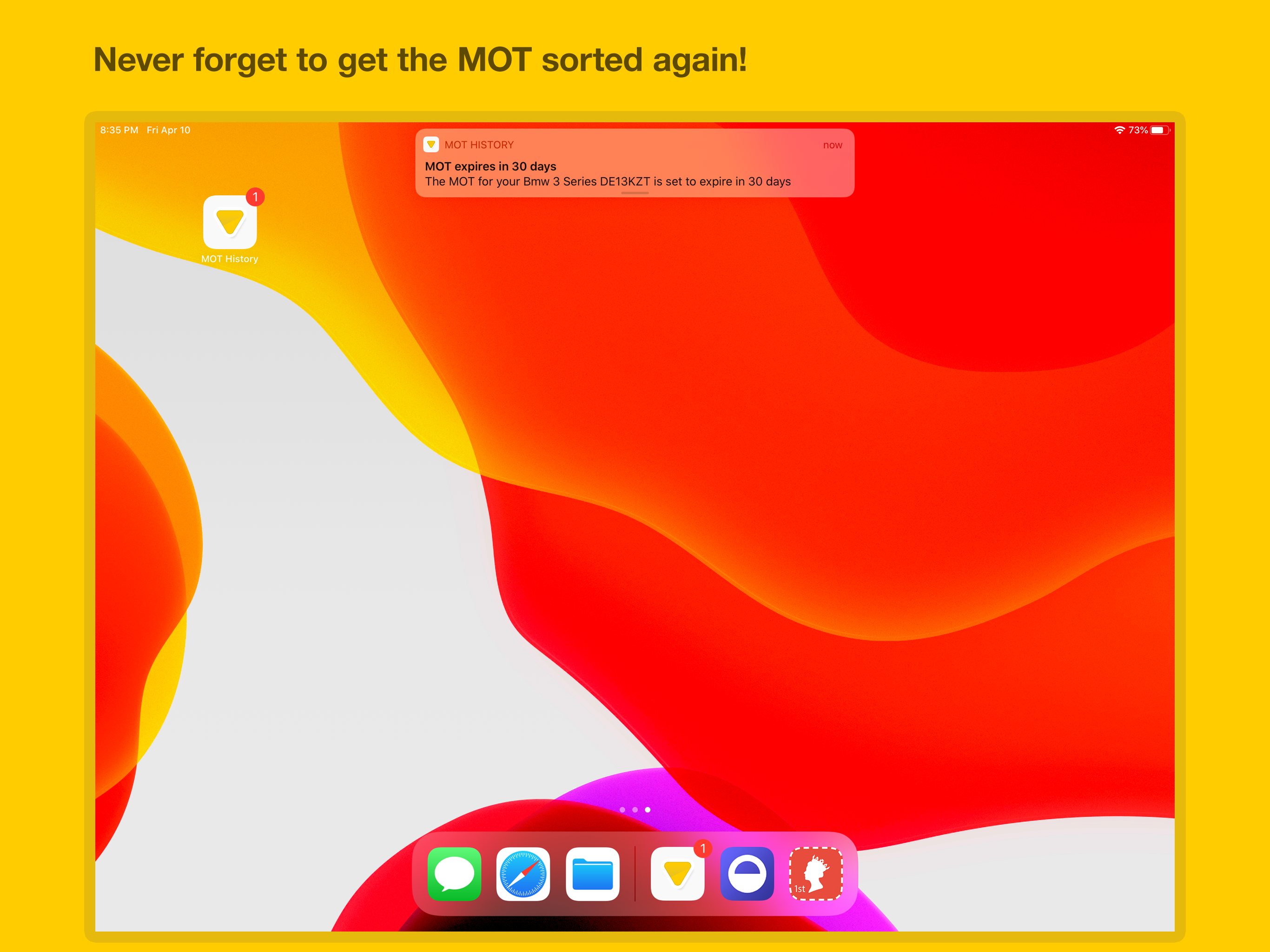 MOT Reminders & MOT History UK