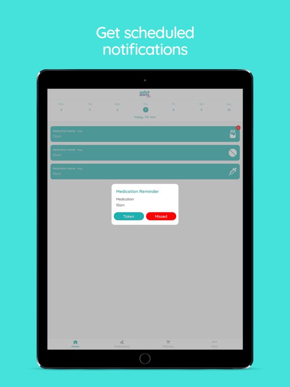 Screenshot #6 pour Safe and Sound Pill Reminder