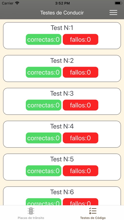 Test de moto (Permiso A/A1)