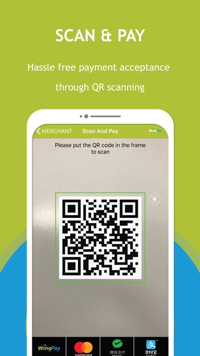 WingPay Merchant Screenshot