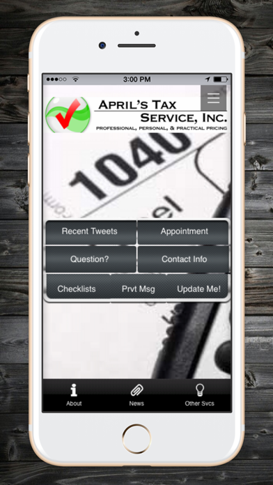 Screenshot #1 pour Aprils Tax Service Inc
