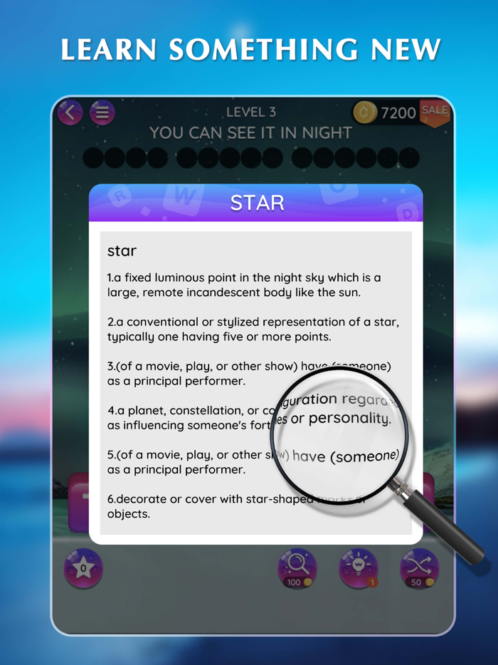 Word Sweeper-Search Puzzle