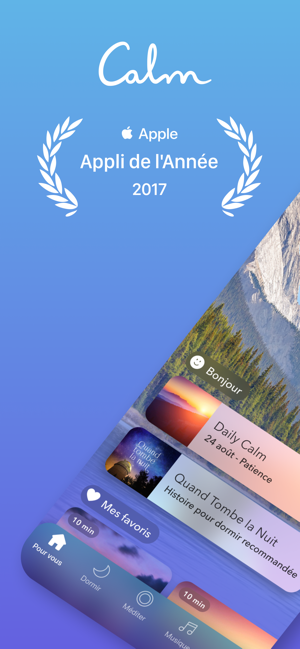 ‎Calm: Sommeil & Méditation Capture d'écran