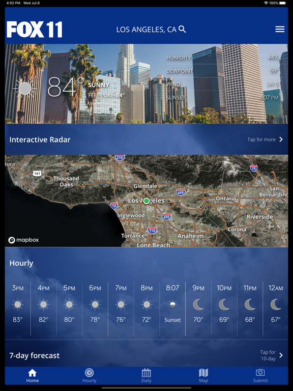 Screenshot #4 pour FOX 11 Los Angeles: Weather
