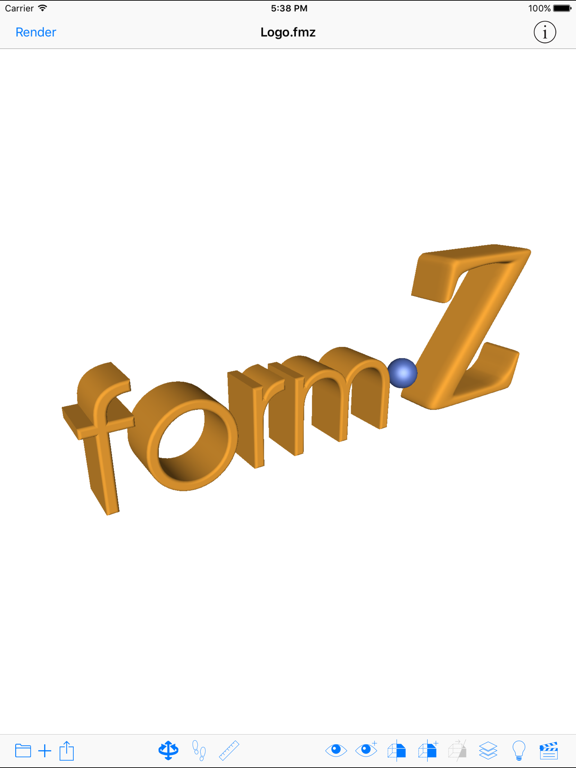 Screenshot #6 pour formZ Mobile Viewer