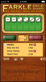 Farkle Dice! screenshot
