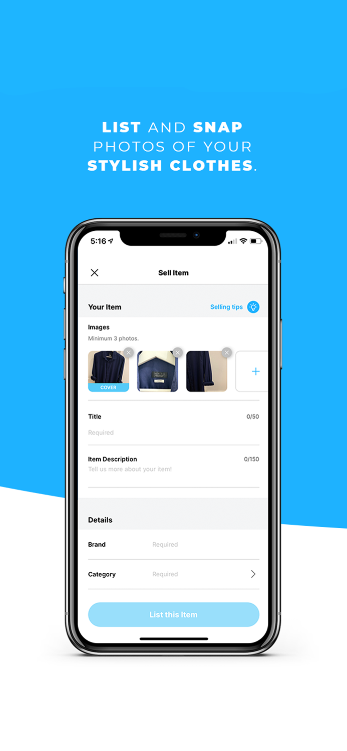 Thryffy Buy and Sell Clothes‬