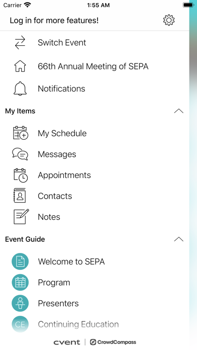 SEPA Meetings screenshot 4