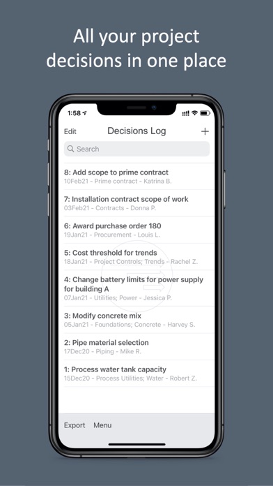 Screenshot #1 pour Decisions