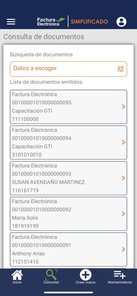 GTI Factura Electrónica