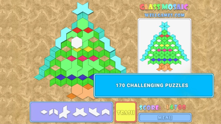 Glass Mosaic: Jigsaw Puzzle