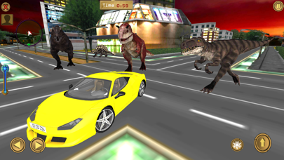 Dinosaur Car Parking Simulator Screenshot
