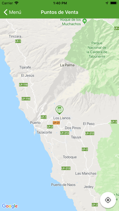 Transportes Insular La Palma Screenshot