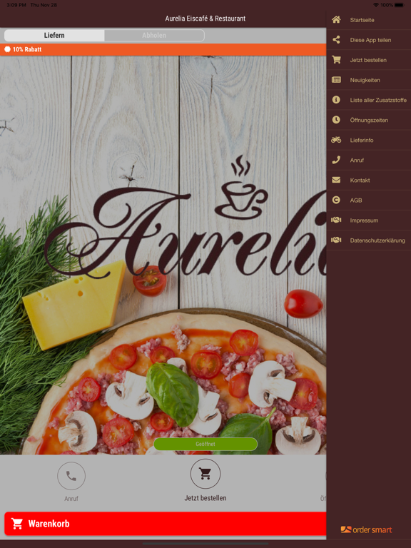 Screenshot #6 pour Aurelia Eiscafé & Restaurant